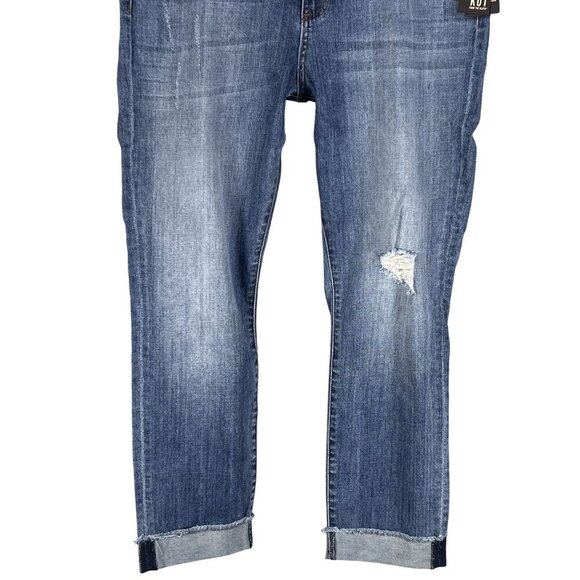 Kut From The Kloth NWT Women 16 Ankle Straight Leg High Rise Jeans Bum Friendly - Picture 3 of 16